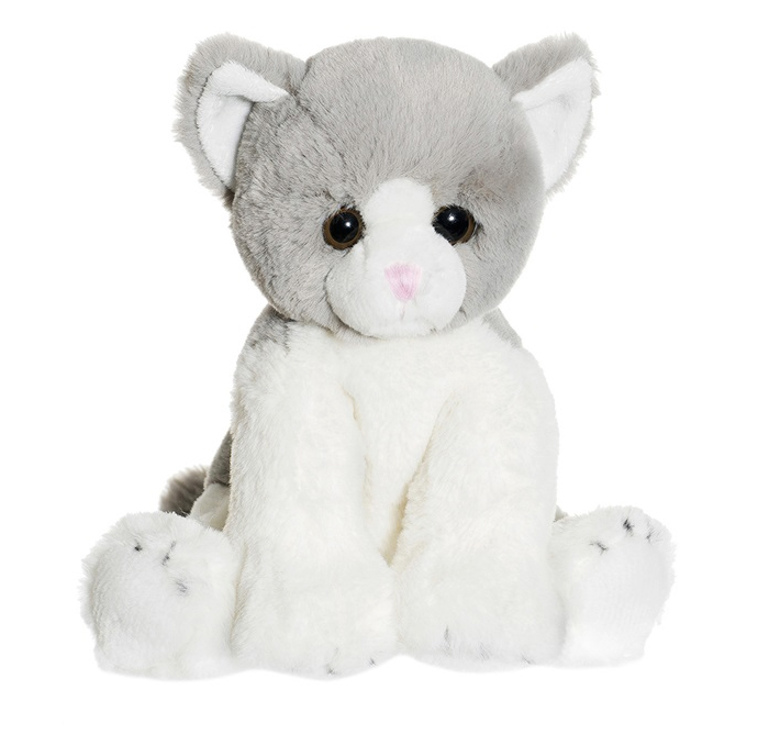 Katten Maja, grå/vit från Teddykompaniet